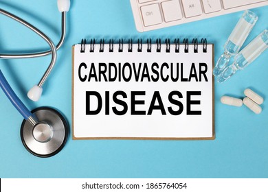 Cardiovascular Disease Text On White Paper Stock Photo 1865764054 ...