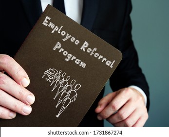 Career Concept About Employee Referral Program With Phrase On The Sheet.