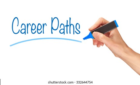 Career Paths, Induction Training Headlines Concept.