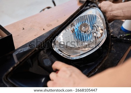 Careful precision is essential when installing a car headlight assembly for optimal performance