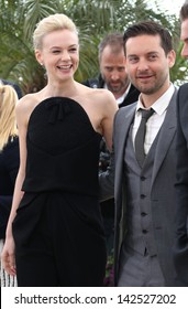 Carey Mulligan And Tobey Maguire At The 66th Cannes Film Festival - Great Gatsby Photocall, Cannes, France.  15/05/2013