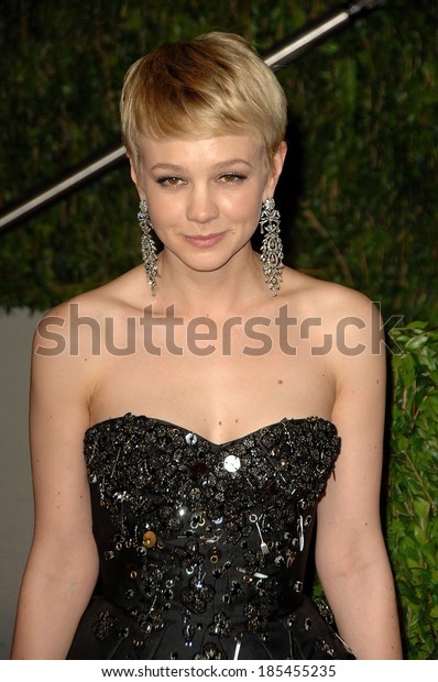 Carey Mulligan Vanity Fair Oscar Party Stock Photo Edit Now 185455235