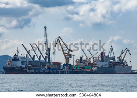 Cargo Ship Dock