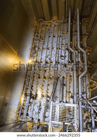 Cargo tank codition after completed crud palm oil