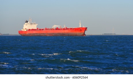 Cargo Tanker Ship Sailing Blue Sea Stock Photo 606092564 | Shutterstock