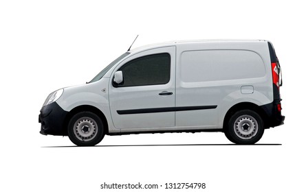 Cargo Van Car Side View