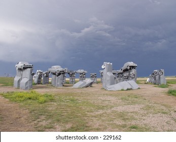 Carhenge & Nebraska Storm