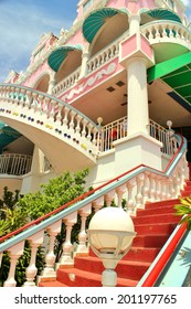 Caribbean Architecture In Oranjestad, Aruba