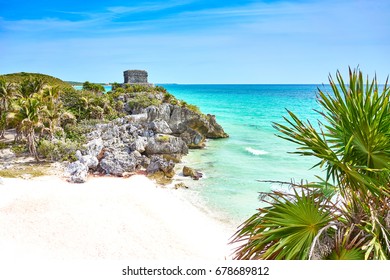 Caribbean Coast Of Mexico / Ruins Of Tulum / Quintana Roo - Cancun - Riviera Maya