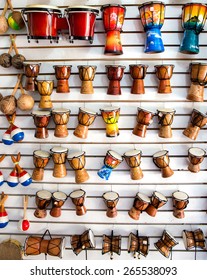 Caribbean Music Instruments In Dominican Republic Tourist Shop