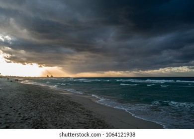 Caribbean Stormy Sunset 