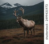 Caribou, also known as reindeer in Europe, are large, majestic mammals found in Arctic and sub-Arctic regions. Known for their impressive antlers, which both males and females grow, caribou.