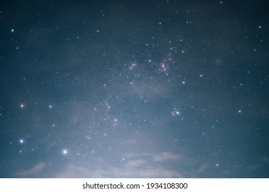 The Carina Nebula And Crux Constellations