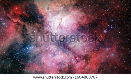 Carina Nebula in outer space. Elements of this image furnished by NASA.