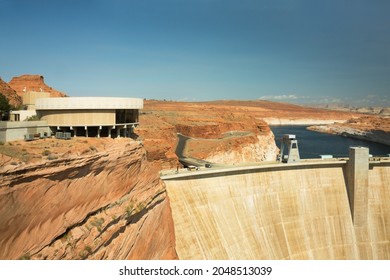 Carl Hayden Visitor Center At Glen Canyon Dam