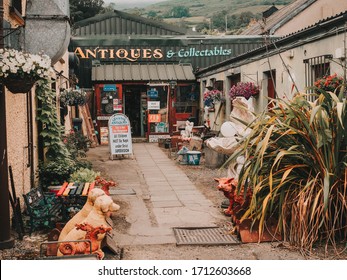 CARLINGFORD, IRELAND - August 23 2019. View Of The City Centre. Carlingford Is A Coastal Town And Civil Parish In Northern County Louth, Ireland.