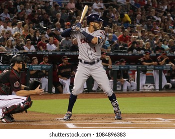 Carlos Correa shortstop for the Houston Astros at Chase Field in Phoenix,Arizona USA May 4,2018.
   -D-Backs