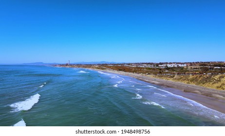 Carlsbad Beach In Sunny California