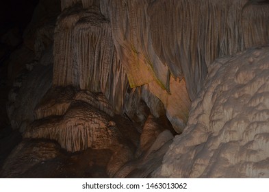 Carlsbad Cavern Conglomeration of Stalactites