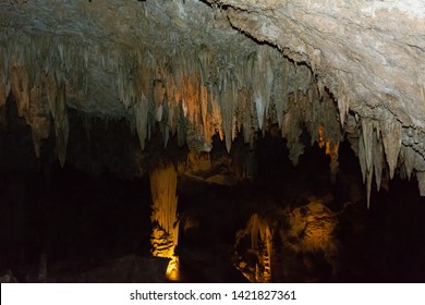 Carlsbad Caverns National Park, New Mexico, USA. Chihuahuan Desert. Situated In A Bed Of Limestone Above Groundwater Level. Deep Below The Limestones Are Petroleum Reserves.