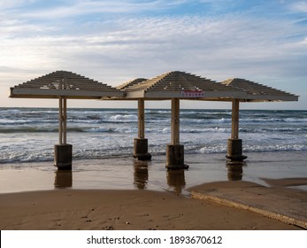 The Carmel Beach In Haifa