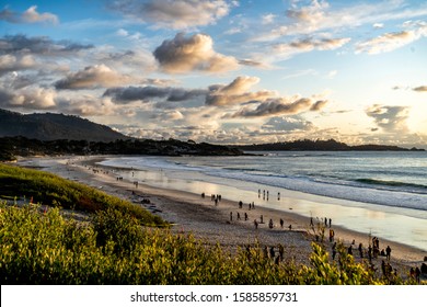 Carmel By The Sea At Sunset