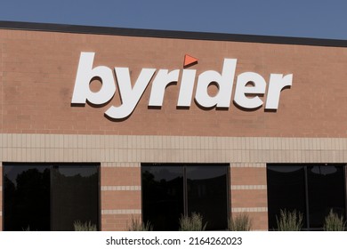 Carmel - Circa June 2022: Byrider Corporate Office Headquarters. Byrider Is The Largest Buy Here Pay Here Dealership Network.