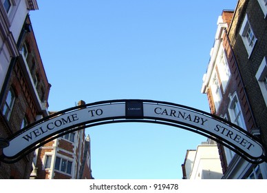 Carnaby Street, London.