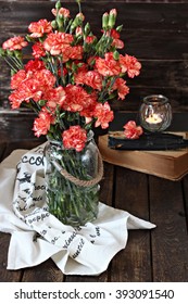 Carnation flower - Shutterstock ID 393091540
