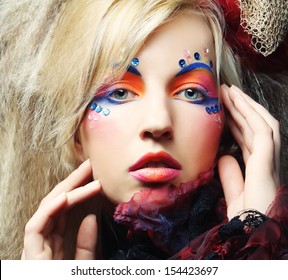 Wonderlijk Carnaval Make up Images, Stock Photos & Vectors | Shutterstock OU-04