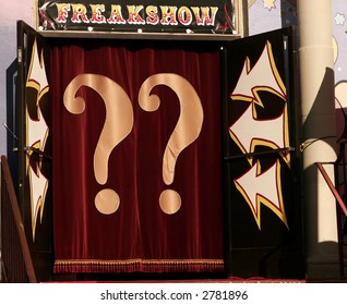 Carnival Freakshow Entrance