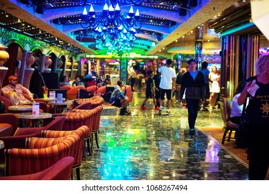 cruise ship interior