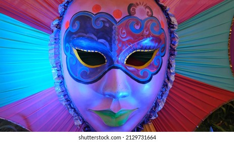 Carnival Mask ,2022 Carnival In Goa,panjim Carnival