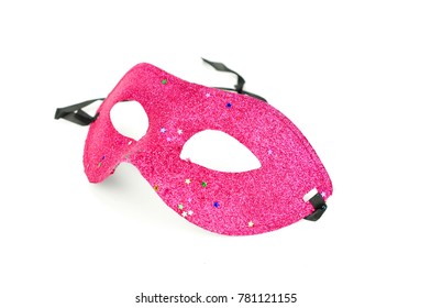 Carnival Mask On White Background