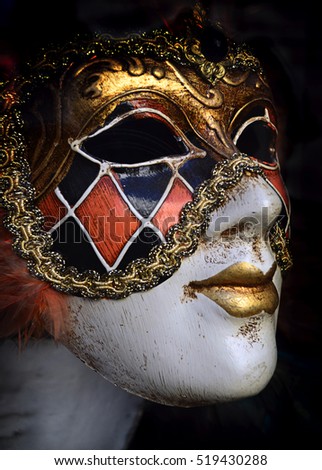Carnival mask of Venice 2