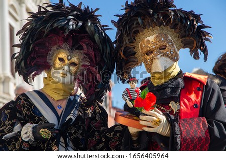 carnival masks venice veneto italy europe