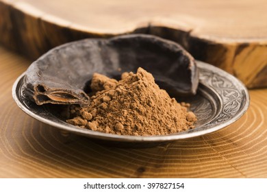 Carob Pods And Carob Powder