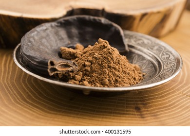 Carob Pods And Carob Powder