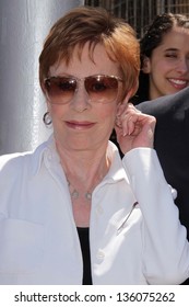 Carol Burnett At The Unveiling Of Carol Burnett Square At Selma And Highland In Hollywood, 04-18-13