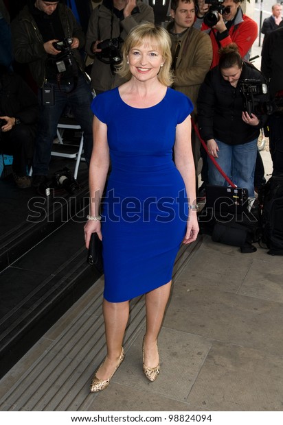 Carol Kirkwood Arriving Tric Awards 2012 Stock Photo 98824094 ...