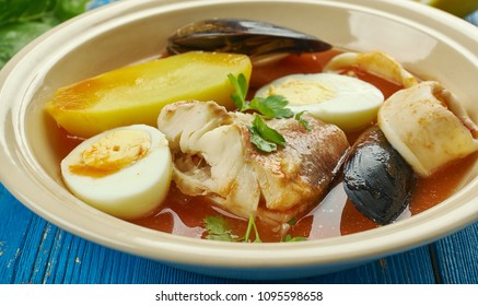 Carolina Fish Muddle , American  Delicious Seafood Stew