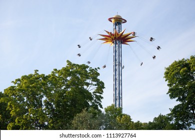 carousel in the amusement Park