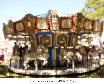 Carousel at County Fair