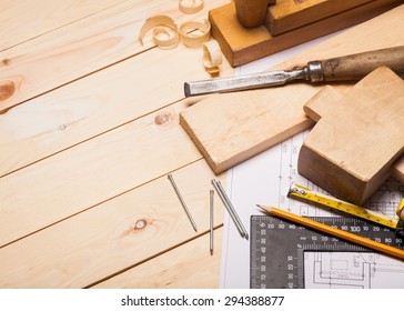 Carpentry, Home Improvement, Blueprint.