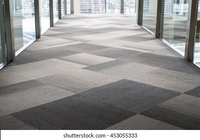 Carpet Floor  In Public Hall 