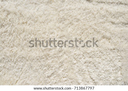 Carpet textured close up abstract copy space background. Detailed abstraction