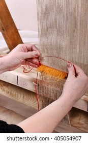 Carpet Weaving Process