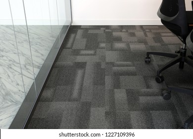 Carpeted Office Floor Detail