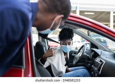 Carpool Ride Share And Carpooling Service In Face Mask