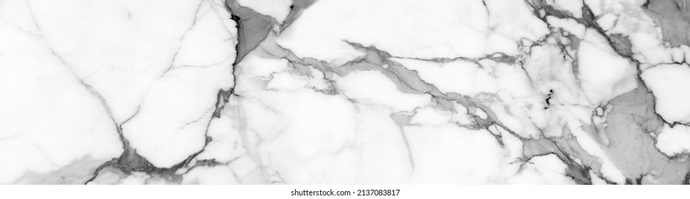 Carrara statuarietto white marble with golden luxury effect, white marble texture background, calacatta glossy marble with grey streaks, thassos statuario tile, classic Italian bianco marble stone. - Shutterstock ID 2137083817